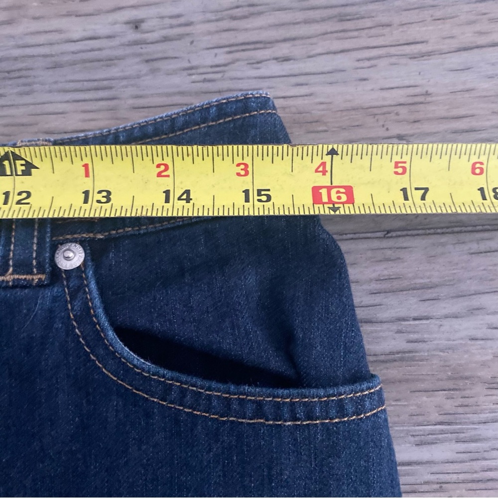 Lands End Jean Skirt Size 10 - Picture 2 of 14
